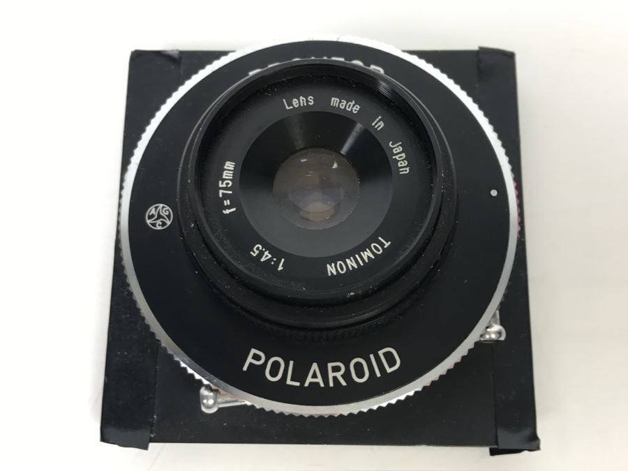 Polaroid PRONTOR Tominon Camera Lens f75mm 1:4.5 Japan [Photo 3]