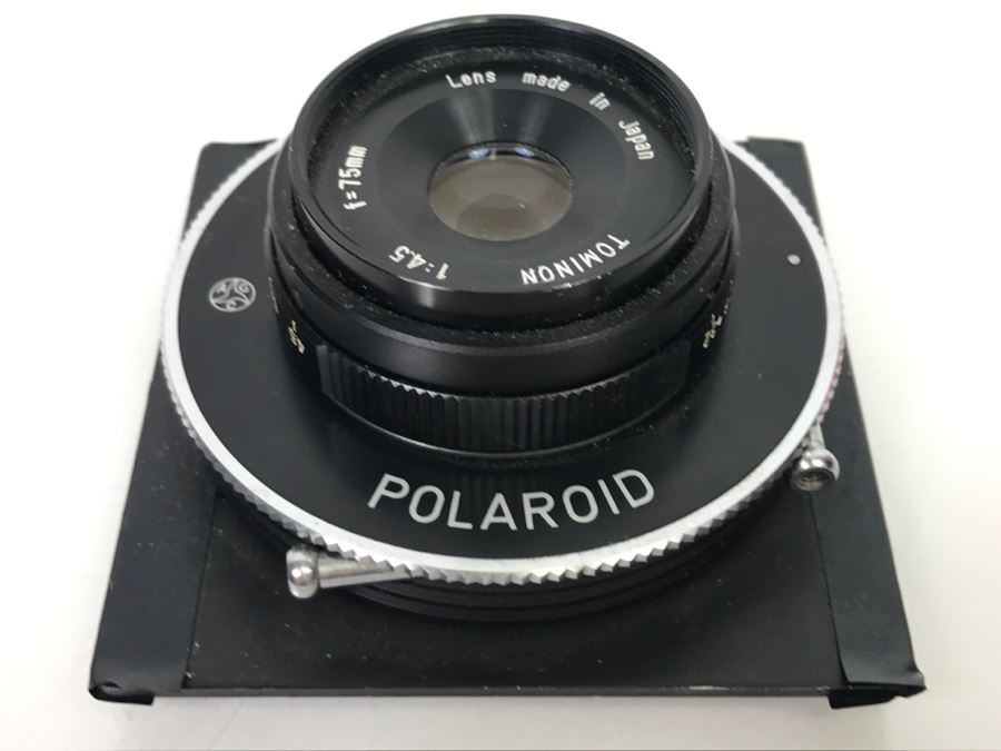 Polaroid PRONTOR Tominon Camera Lens f75mm 1:4.5 Japan [Photo 4]