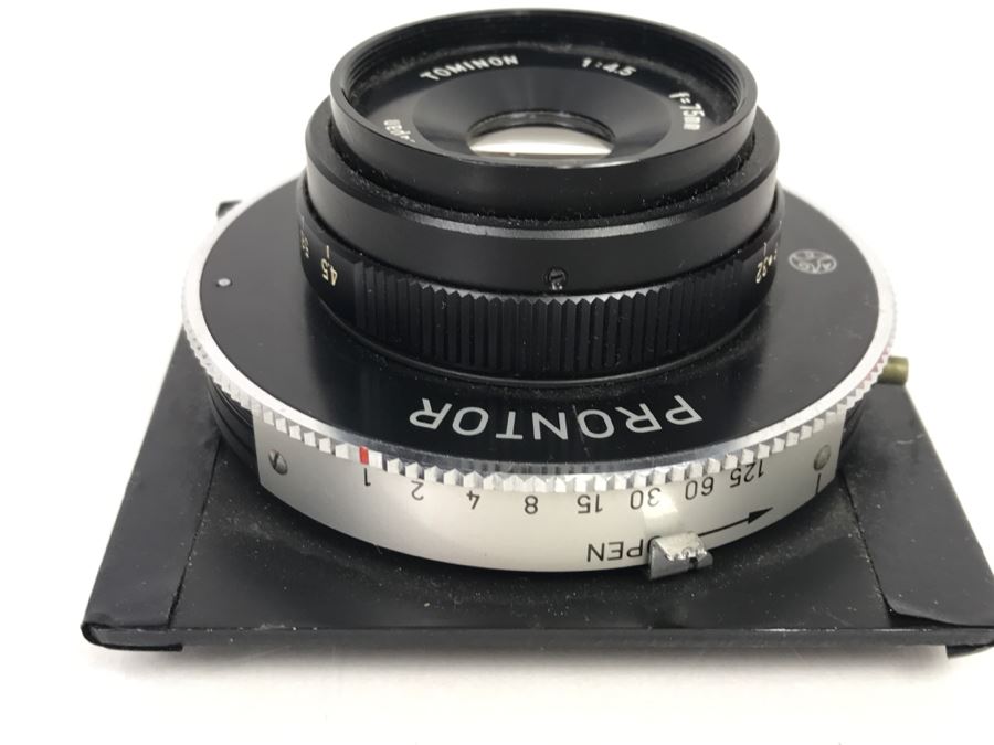 Polaroid PRONTOR Tominon Camera Lens f75mm 1:4.5 Japan [Photo 9]