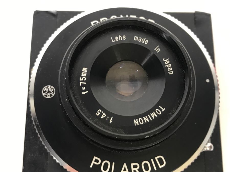 Polaroid PRONTOR Tominon Camera Lens f75mm 1:4.5 Japan [Photo 6]