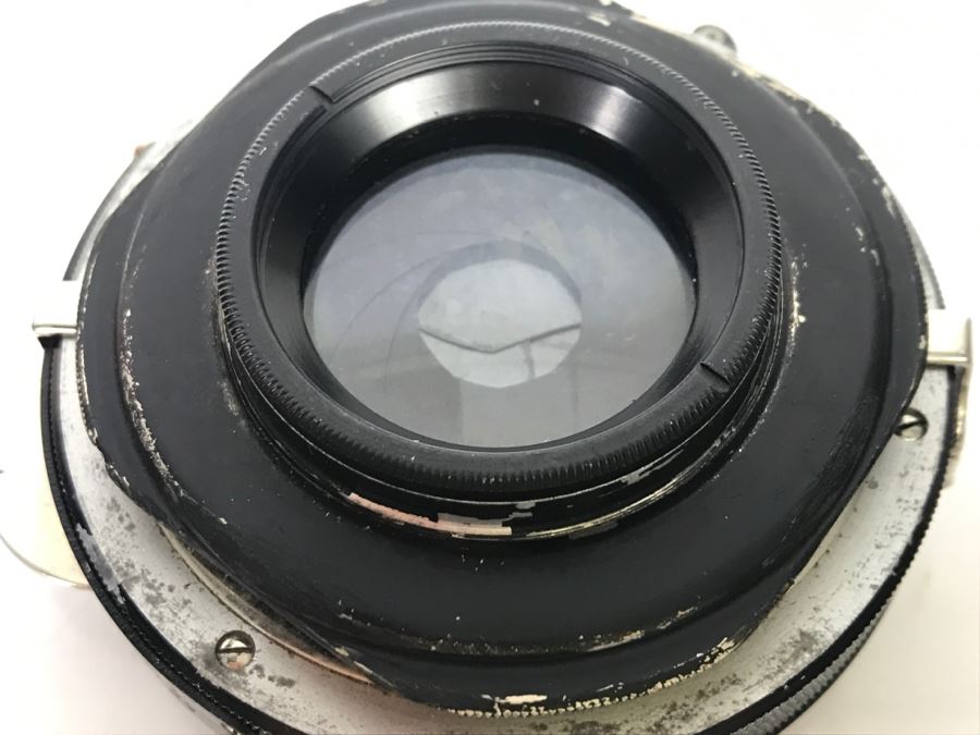 Antique COMPUR Jos. Schneider & Co Kreuznach Xenar Lens f:4.5 13.5cm Note Lens Has Some Cloudy Areas [Photo 14]