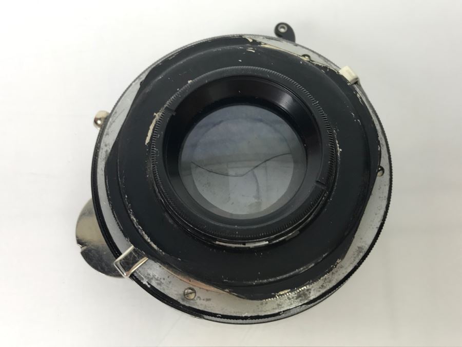 Antique COMPUR Jos. Schneider & Co Kreuznach Xenar Lens f:4.5 13.5cm Note Lens Has Some Cloudy Areas [Photo 13]