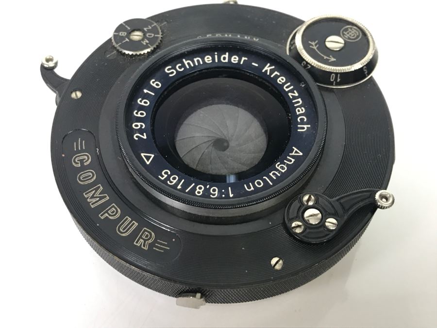 Antique COMPUR Schneider-Kreuznach Angulon Lens 1:6,8 Germany [Photo 13]