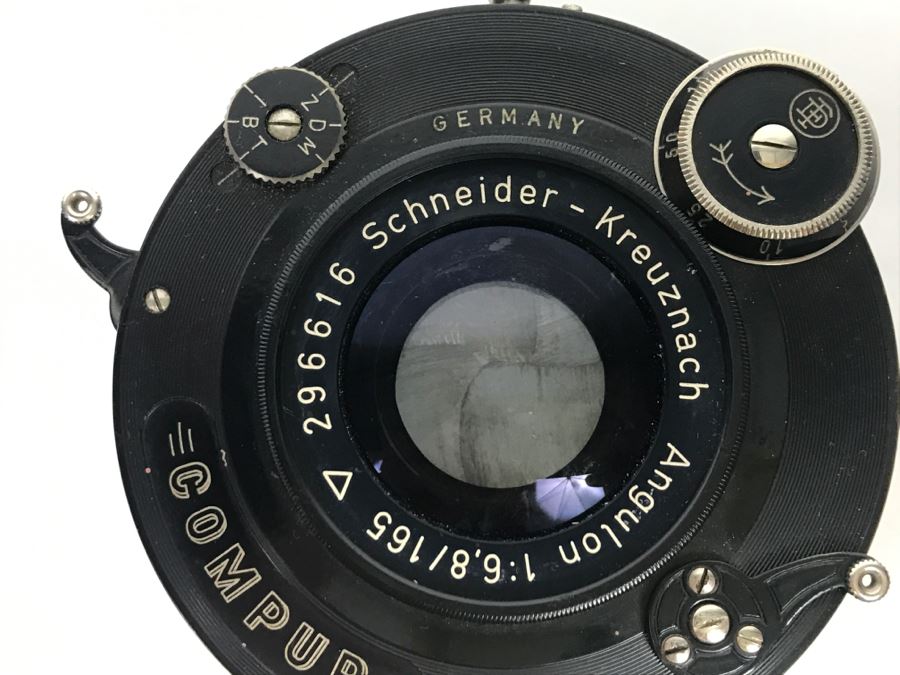 Antique COMPUR Schneider-Kreuznach Angulon Lens 1:6,8 Germany [Photo 15]