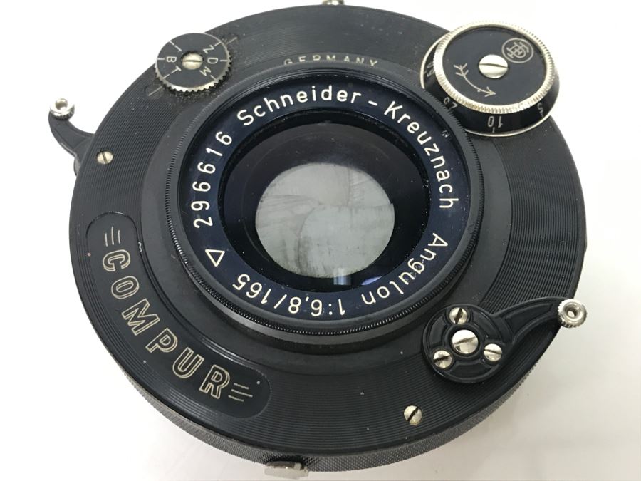 Antique COMPUR Schneider-Kreuznach Angulon Lens 1:6,8 Germany [Photo 14]