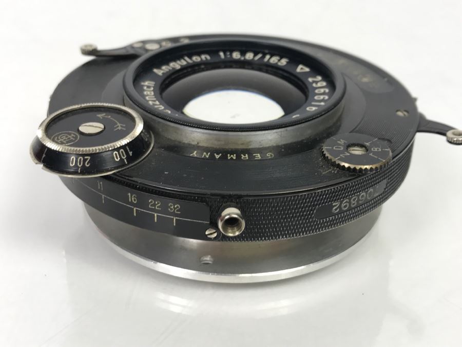 Antique COMPUR Schneider-Kreuznach Angulon Lens 1:6,8 Germany [Photo 6]