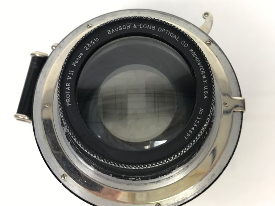 Antique PROTAR VII Focus 18 7/8in Bausch & Lomb Optical Co Rochester, NY [Photo 16]