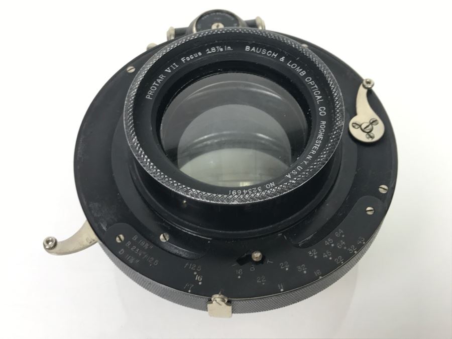 Antique PROTAR VII Focus 18 7/8in Bausch & Lomb Optical Co Rochester, NY [Photo 3]