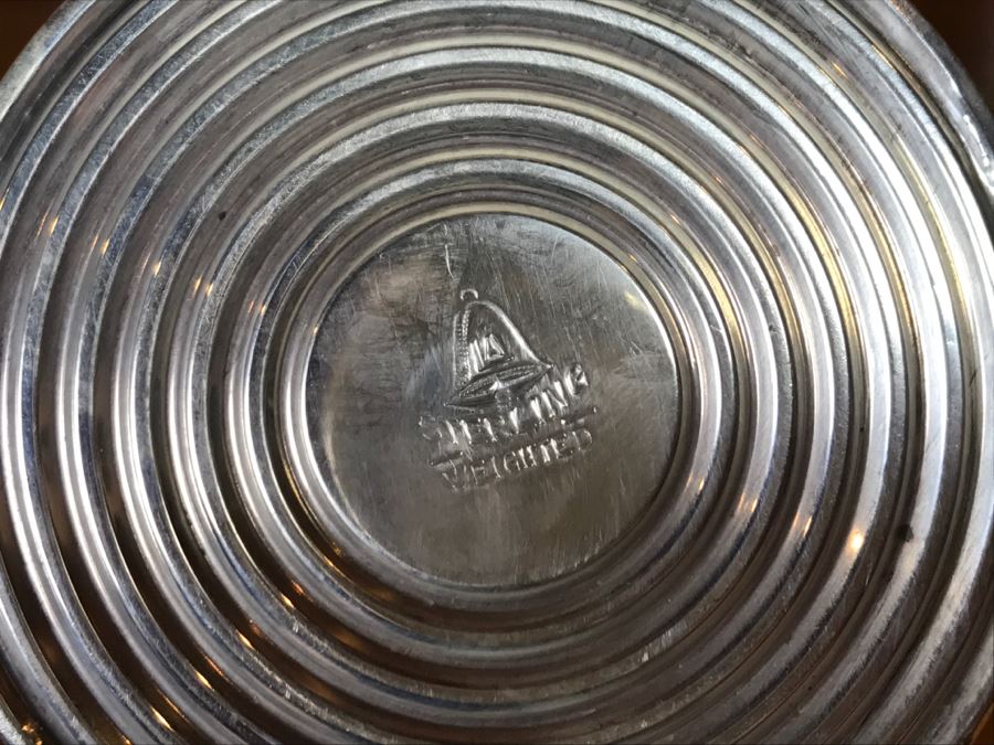 Set Of (4) Sterling Silver Weighted Footed Bowls [Photo 17]