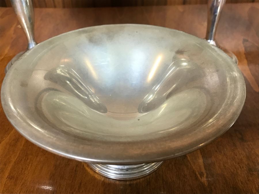 Set Of (4) Sterling Silver Weighted Footed Bowls