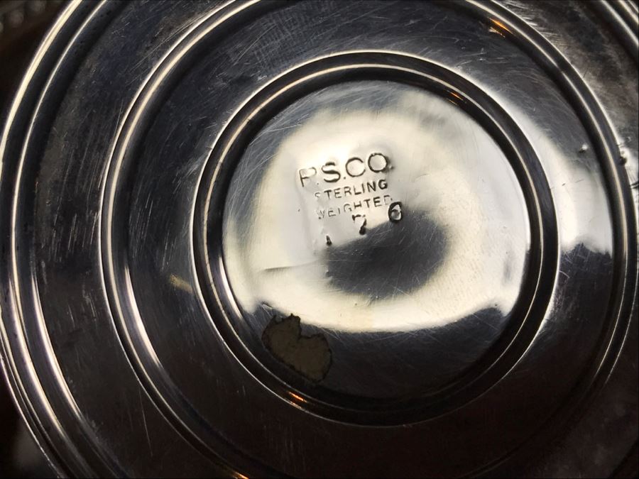 Set Of (4) Sterling Silver Weighted Footed Bowls [Photo 15]