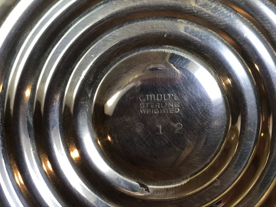 Set Of (4) Sterling Silver Weighted Footed Bowls [Photo 13]