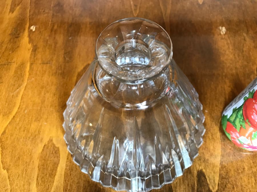 Large Graduated Crystal Liquor Decanter With Stopper [Photo 7]