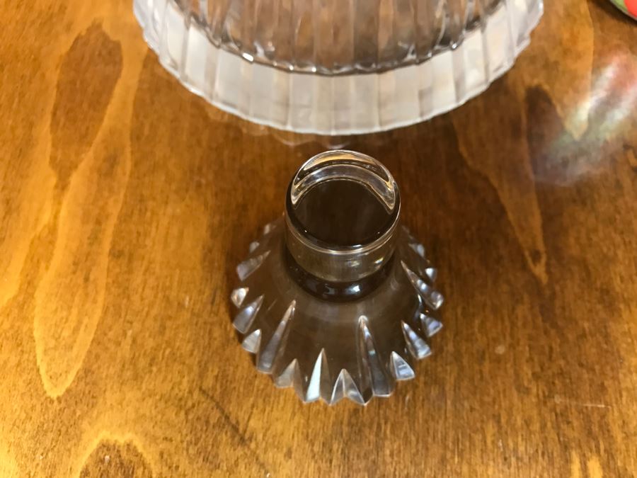 Large Graduated Crystal Liquor Decanter With Stopper [Photo 6]