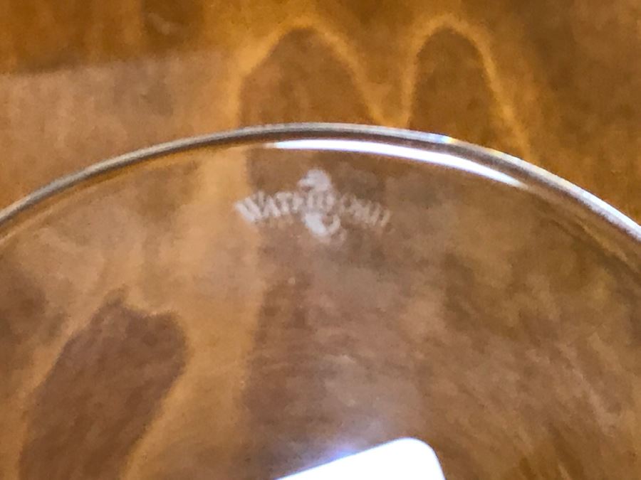 Pair Of New Waterford Crystal Stemware Glasses Cardiffe Wine [Photo 7]