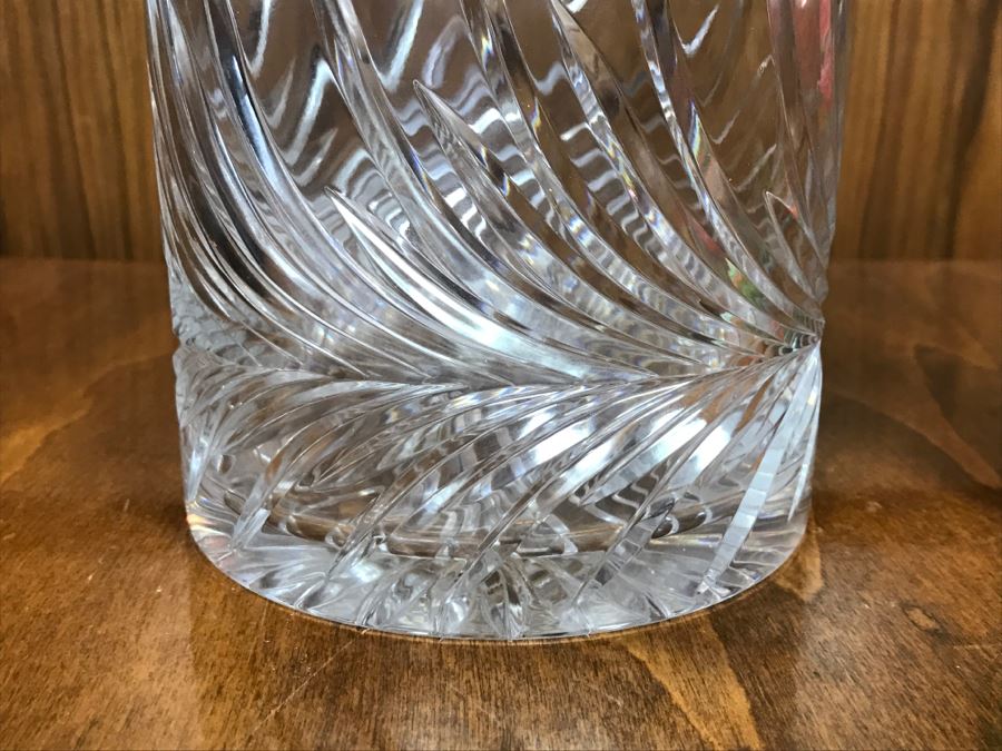 Lidded Crystal Jar