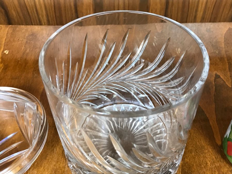 Lidded Crystal Jar [Photo 8]