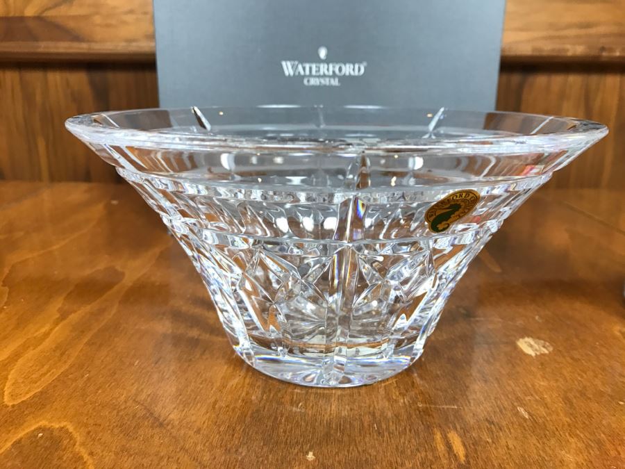 New Old Stock Waterford Crystal Bowl The Welcome Bowl 100541 1997 [Photo 5]