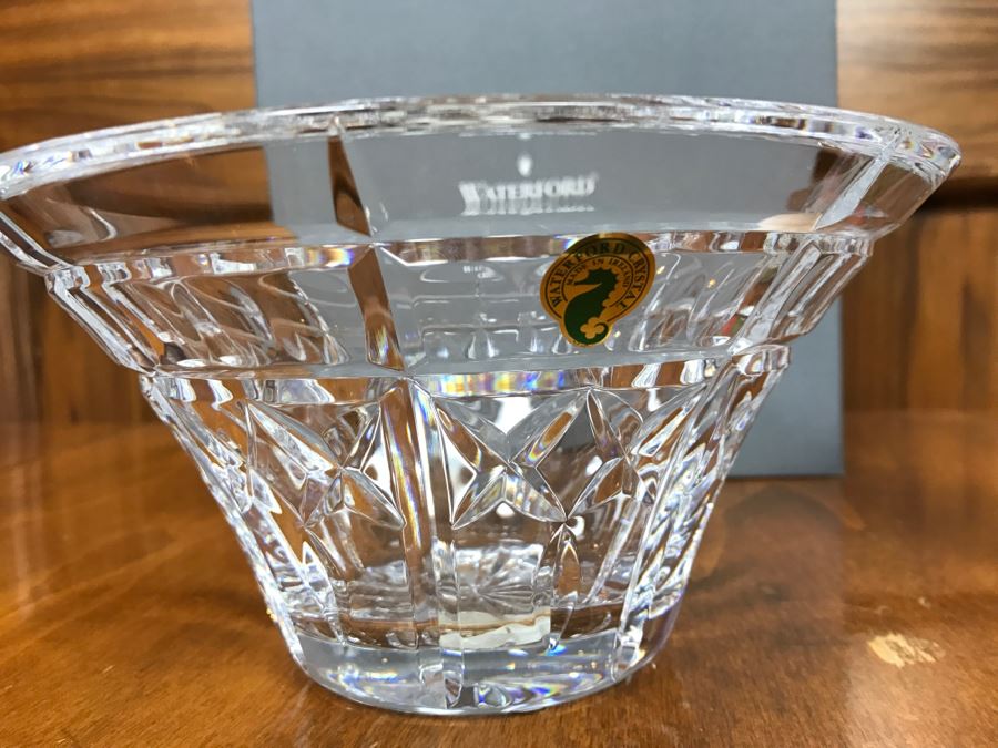 New Old Stock Waterford Crystal Bowl The Welcome Bowl 100541 1997 [Photo 6]
