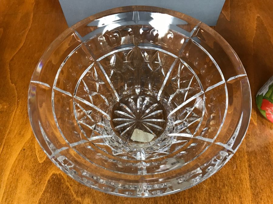 New Old Stock Waterford Crystal Bowl The Welcome Bowl 100541 1997 [Photo 8]