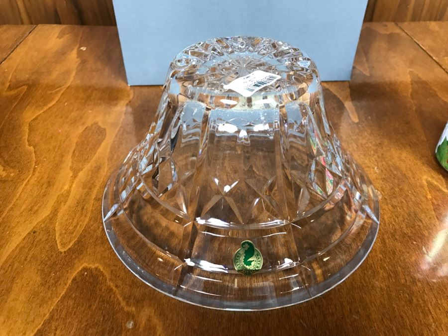 New Old Stock Waterford Crystal Bowl The Welcome Bowl 100541 1997 [Photo 9]