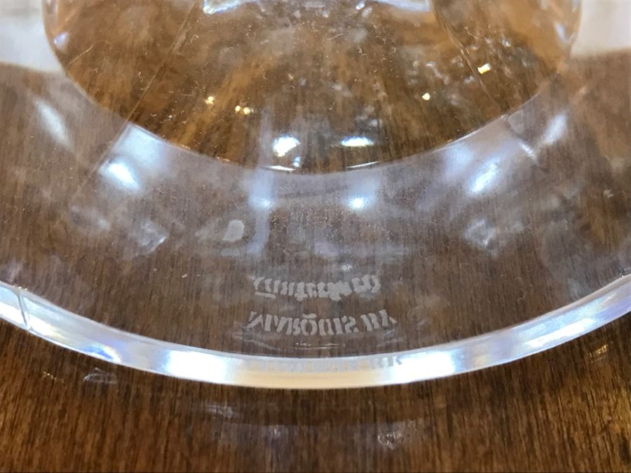 Pair Of Marquis By Waterford Crystal Candlesticks [Photo 5]