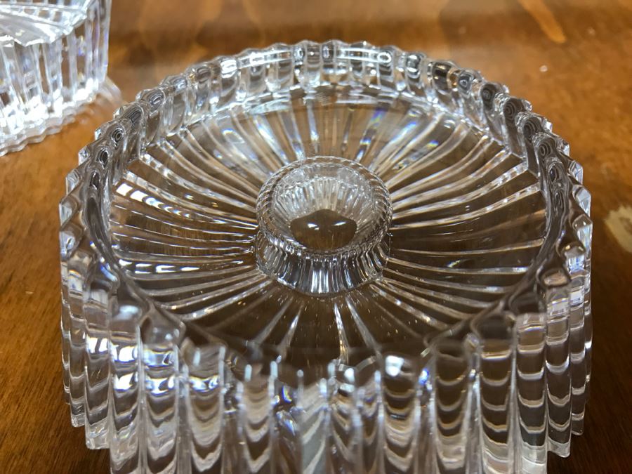 Pair Of Crystal Candleholders [Photo 10]