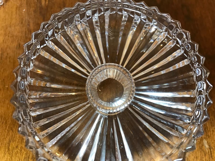 Pair Of Crystal Candleholders [Photo 11]