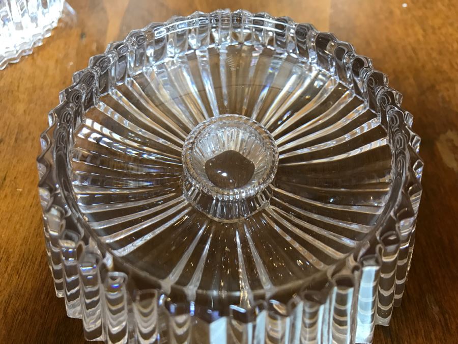 Pair Of Crystal Candleholders [Photo 9]