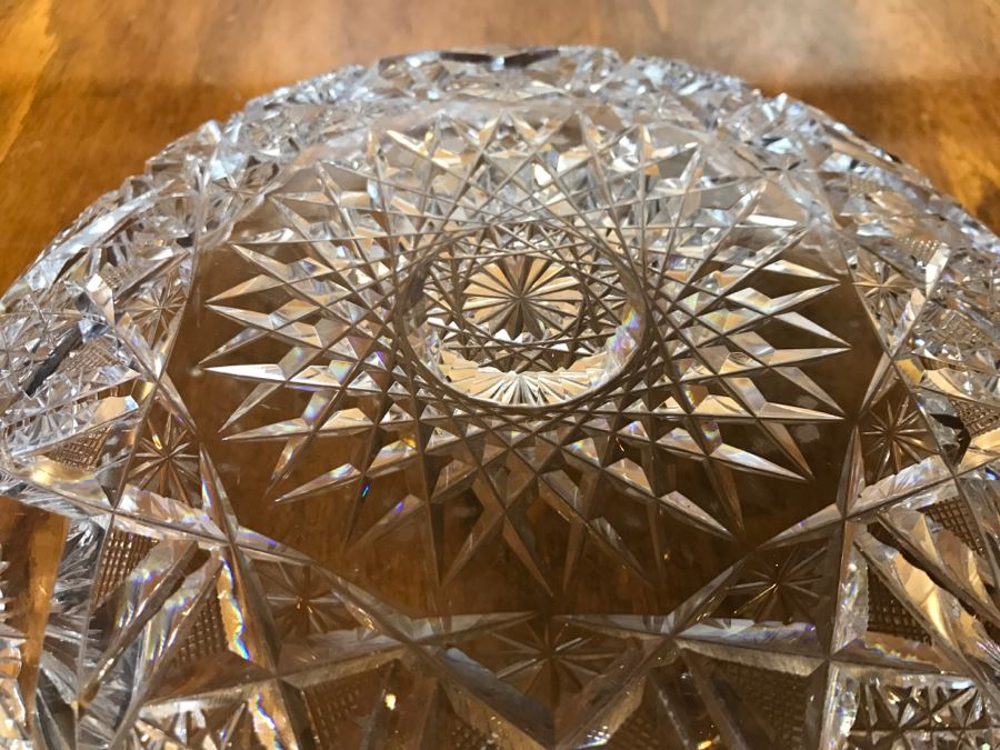 Stunning Cut Crystal Bowl [Photo 11]