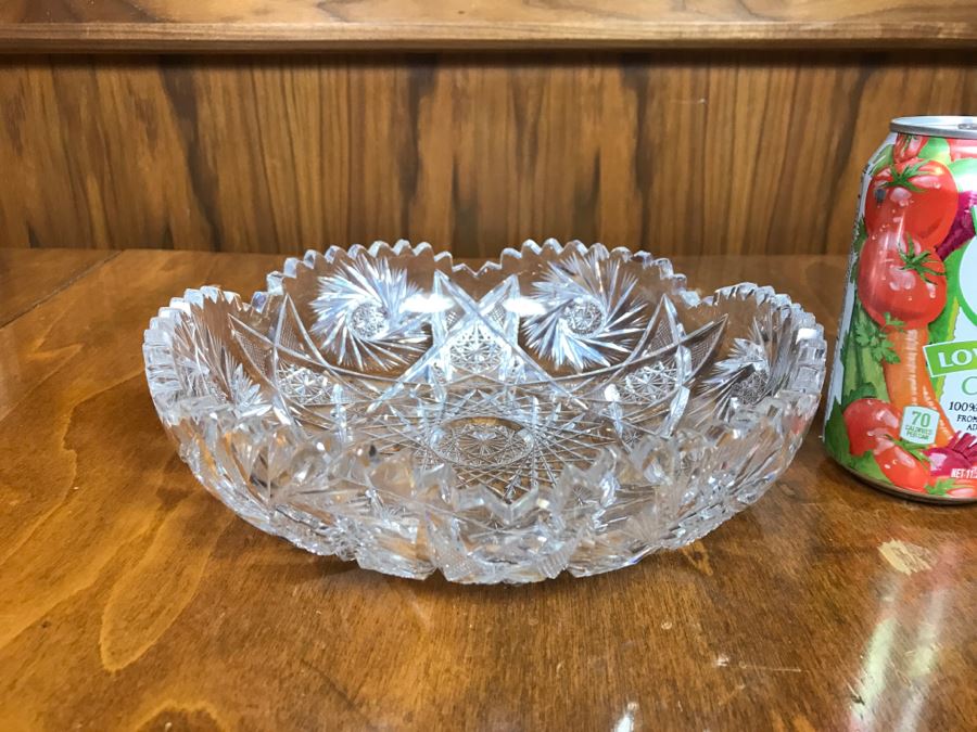 Stunning Cut Crystal Bowl [Photo 2]