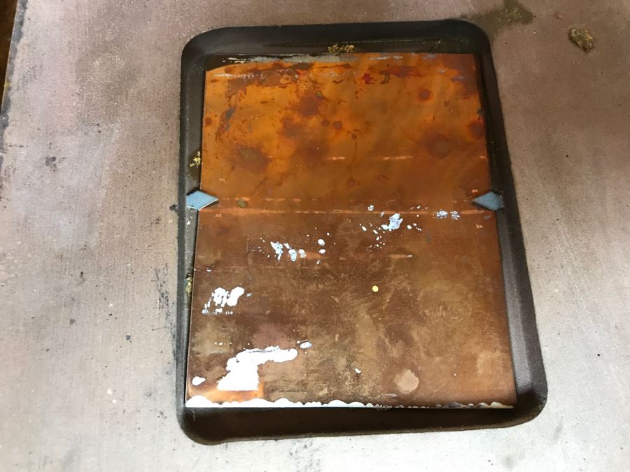 Pair Of Framed Original Portrait Paintings On Copper Signed [Photo 19]