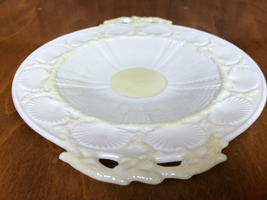 Belleek Handled Dish Ireland [Photo 4]