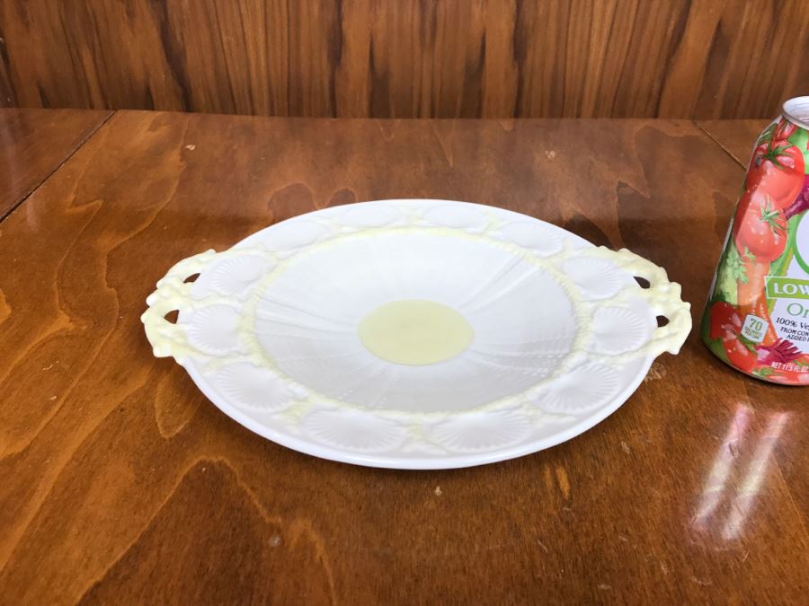 Belleek Handled Dish Ireland [Photo 2]