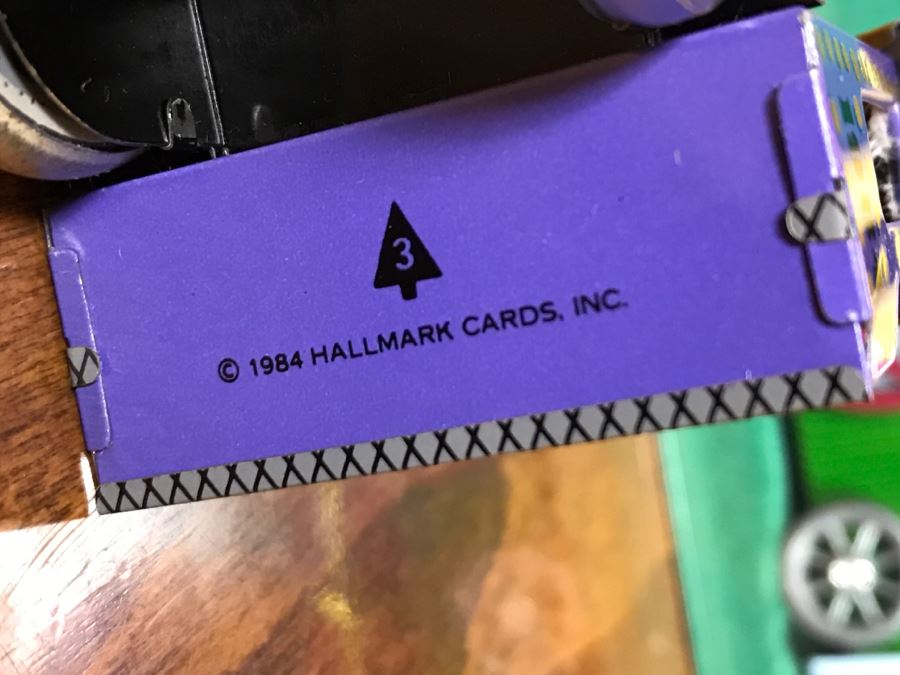 (5) Collector's Series Tin Locomotive Series Christmas Ornaments Hallmark Keepsake [Photo 6]