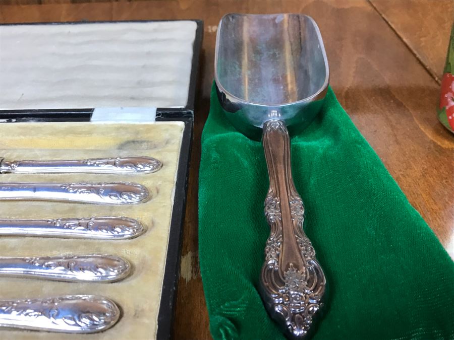 Collection Of Various Silverplate Flatware And Serving Items [Photo 13]