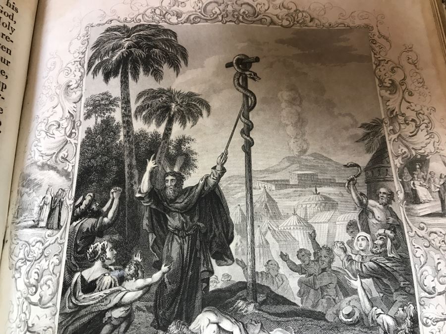 LARGE Format Antique 1857 Book Fleetwood's Life Of Christ And A Full Defence Of Christianity By Rev. J. Fleetwood Illustrated By ((60)) Beautiful Steel Engravings London Thomas Kelly & Co Paternoster Row [Photo 41]