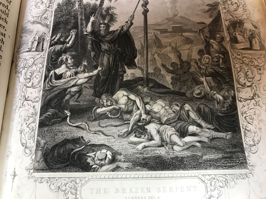 LARGE Format Antique 1857 Book Fleetwood's Life Of Christ And A Full Defence Of Christianity By Rev. J. Fleetwood Illustrated By ((60)) Beautiful Steel Engravings London Thomas Kelly & Co Paternoster Row [Photo 42]