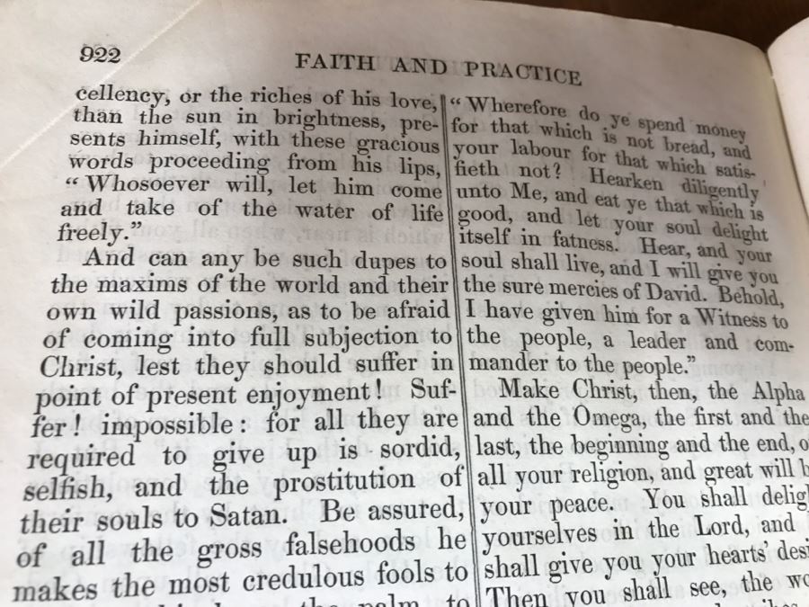 LARGE Format Antique 1857 Book Fleetwood's Life Of Christ And A Full Defence Of Christianity By Rev. J. Fleetwood Illustrated By ((60)) Beautiful Steel Engravings London Thomas Kelly & Co Paternoster Row [Photo 44]