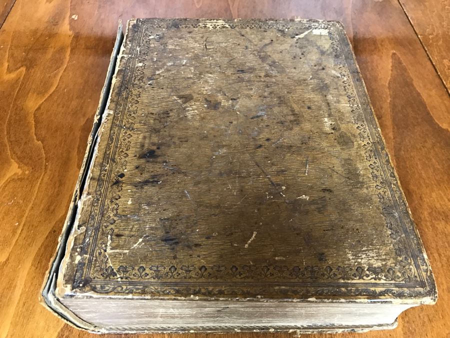 LARGE Format Antique 1857 Book Fleetwood's Life Of Christ And A Full Defence Of Christianity By Rev. J. Fleetwood Illustrated By ((60)) Beautiful Steel Engravings London Thomas Kelly & Co Paternoster Row [Photo 47]