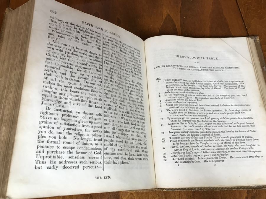 LARGE Format Antique 1857 Book Fleetwood's Life Of Christ And A Full Defence Of Christianity By Rev. J. Fleetwood Illustrated By ((60)) Beautiful Steel Engravings London Thomas Kelly & Co Paternoster Row [Photo 43]