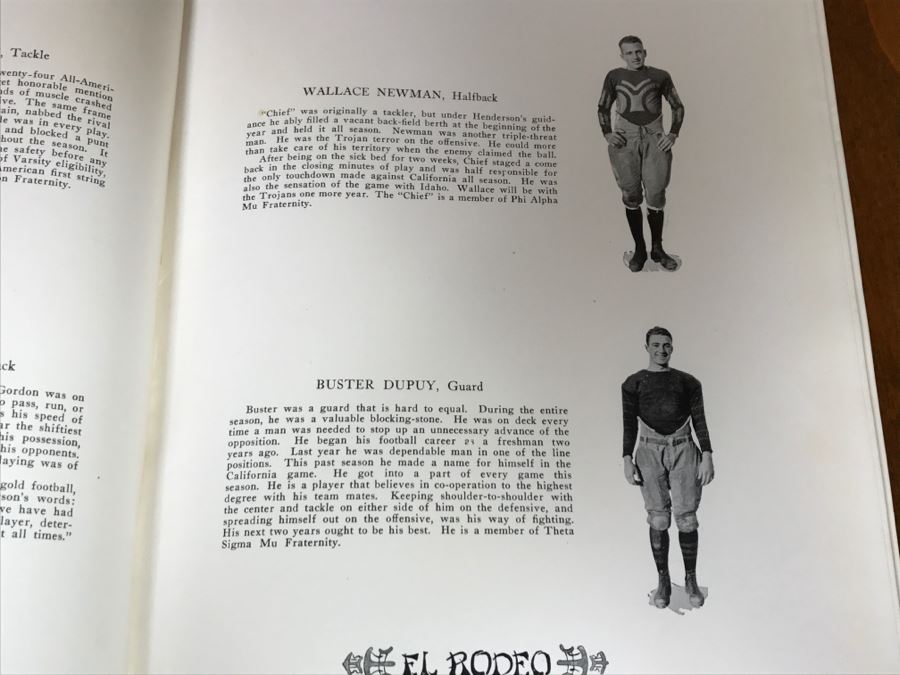 Vintage 1925 Yearbook From Univeristy Of Southern California USC El Rodeo [Photo 18]