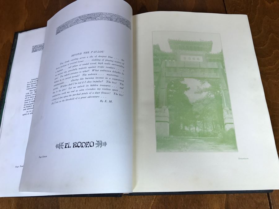Vintage 1925 Yearbook From Univeristy Of Southern California USC El Rodeo [Photo 7]