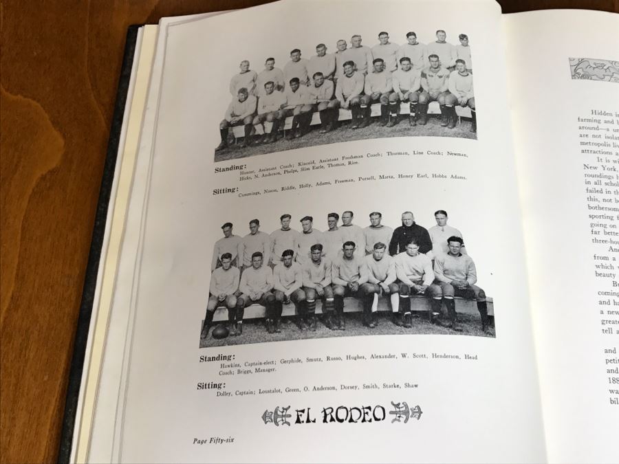 Vintage 1925 Yearbook From Univeristy Of Southern California USC El Rodeo [Photo 13]