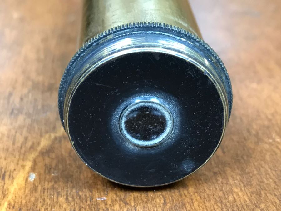 Antique Brass Extending Spyglass Telescope 'The Hawkseye' T. Henri & Co London - Note That Internal Lens Is Cracked As Shown In Photos - Needs Polishing [Photo 18]