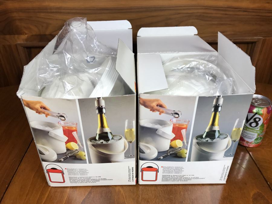 Pair Of New Old Stock Pedrini Italian Ice Buckets [Photo 4]