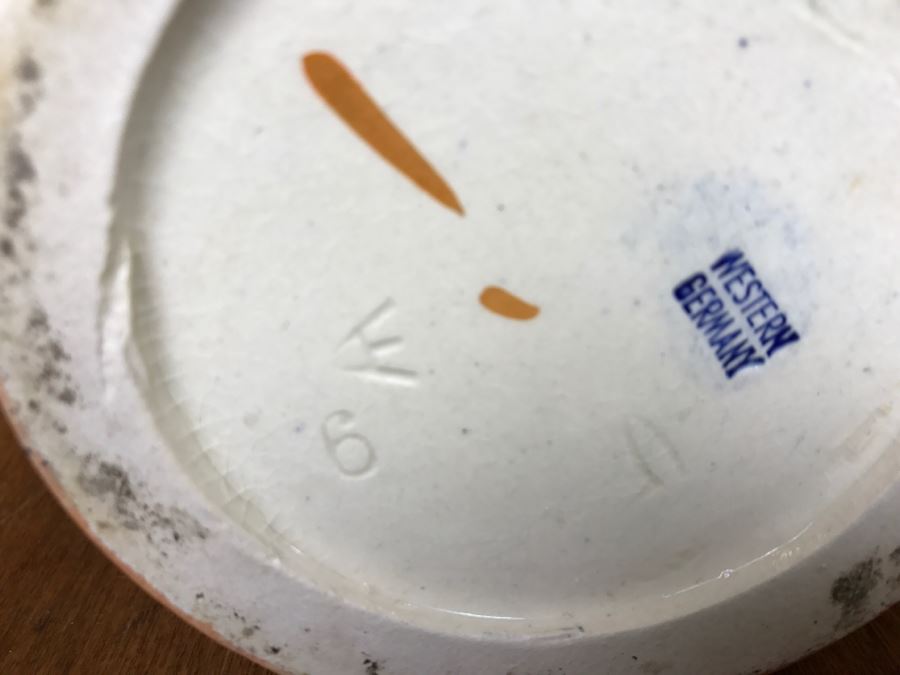 Vintage Western Germany Beer Stein With Pewter Top [Photo 11]