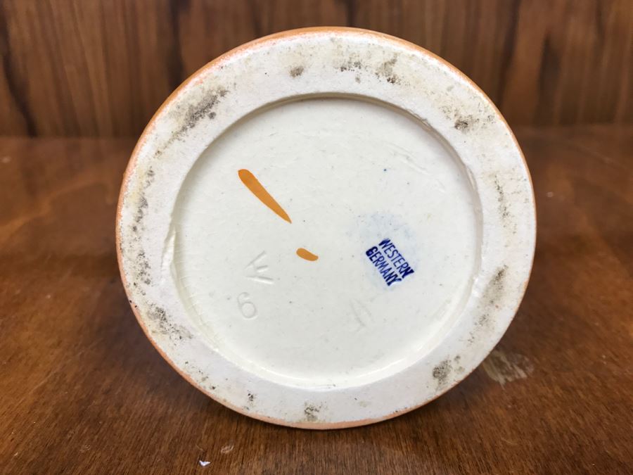 Vintage Western Germany Beer Stein With Pewter Top [Photo 10]