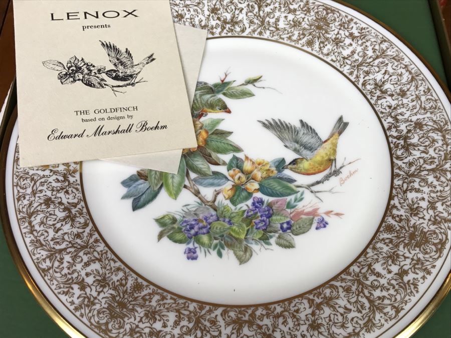 Collection Of (10) LENOX Limited Edition Bird Plates Based On Designs By Edward Marshall Boehm With Original Boxes [Photo 17]