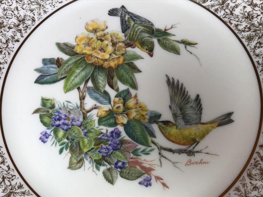 Collection Of (10) LENOX Limited Edition Bird Plates Based On Designs By Edward Marshall Boehm With Original Boxes [Photo 13]